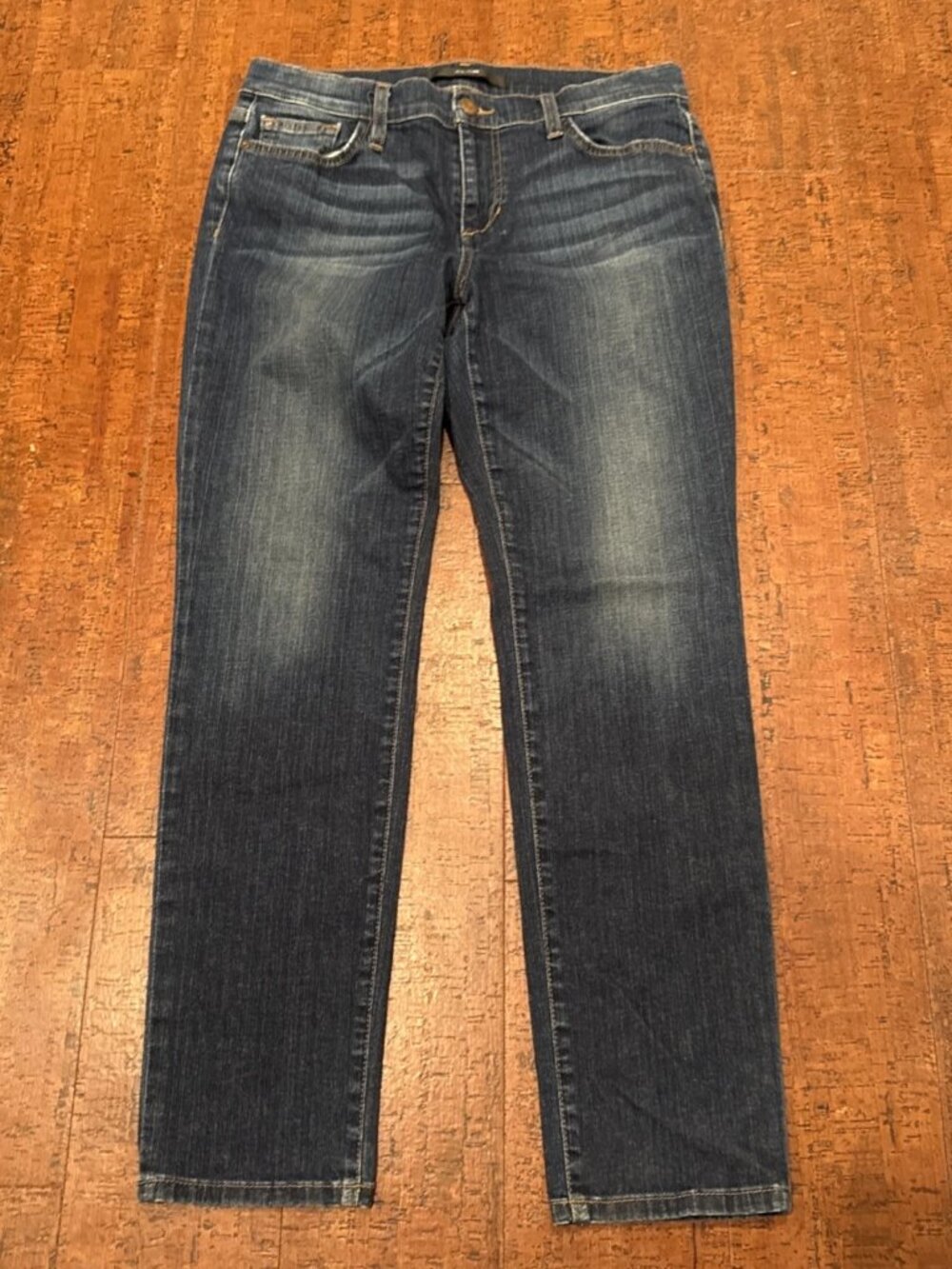 Joe's Jeans Women’s 28 Straight Ankle Dark Wash Blue Stretch Denim Jeans